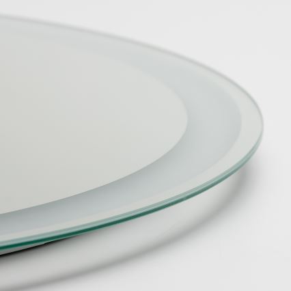 Brilagi - Espelho aquecido LED para casa de banho AVA ECO LED/11,5W/230V Ø 60 cm IP44 CRI 90 dimerizável + CCT