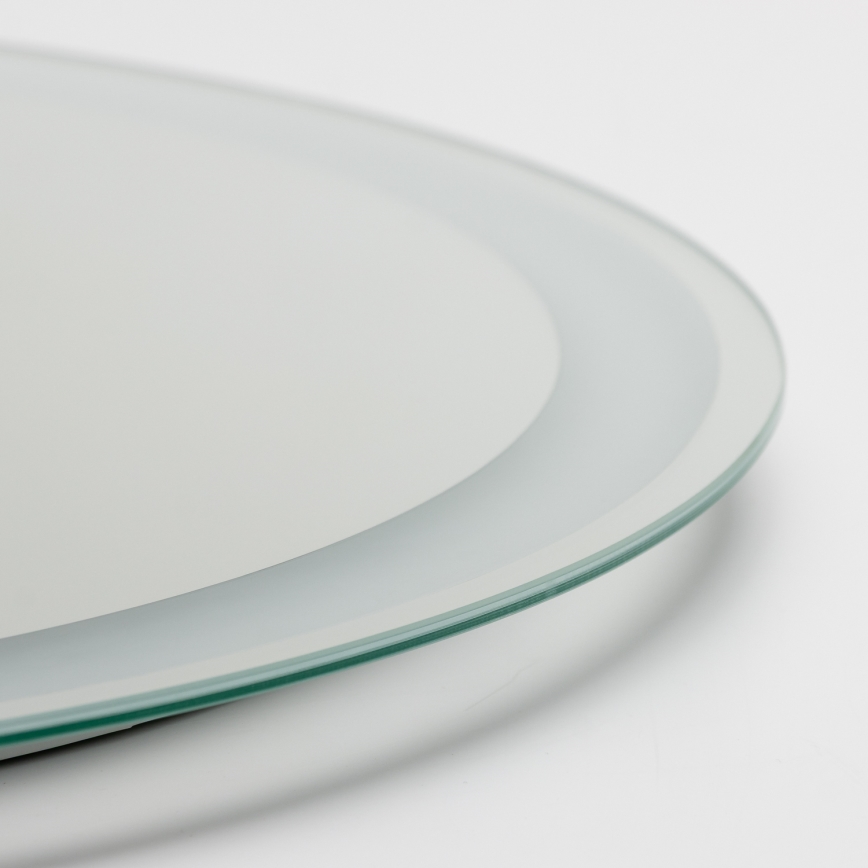 Brilagi - Espelho aquecido LED para casa de banho AVA ECO LED/11,5W/230V Ø 60 cm IP44 CRI 90 dimerizável + CCT