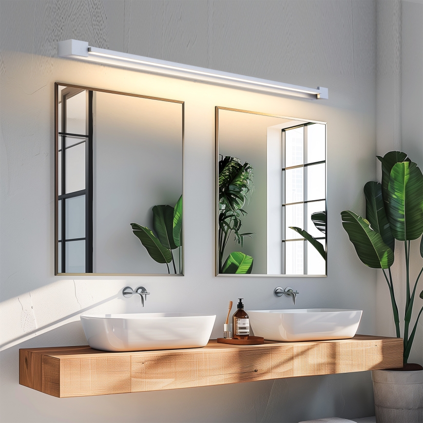 Brilagi - Iluminação LED para espelho de casa de banho AQUA LINE LED/36W/230V 120 cm IP44 cromo mate CRI 90