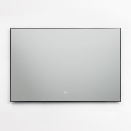 Brilagi - Espelho LED de casa de banho SUELLO LED/30W/230V 60x90 cm preto IP44 IRC 90 dimerizável + CCT