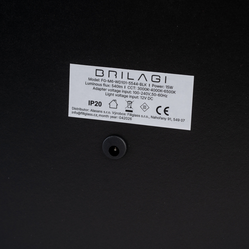 BRILAGI - Espelho de maquilhagem LED regulável CALIFORNIA LED/22W/230V 3000/4000/6500K 58x43 cm branco