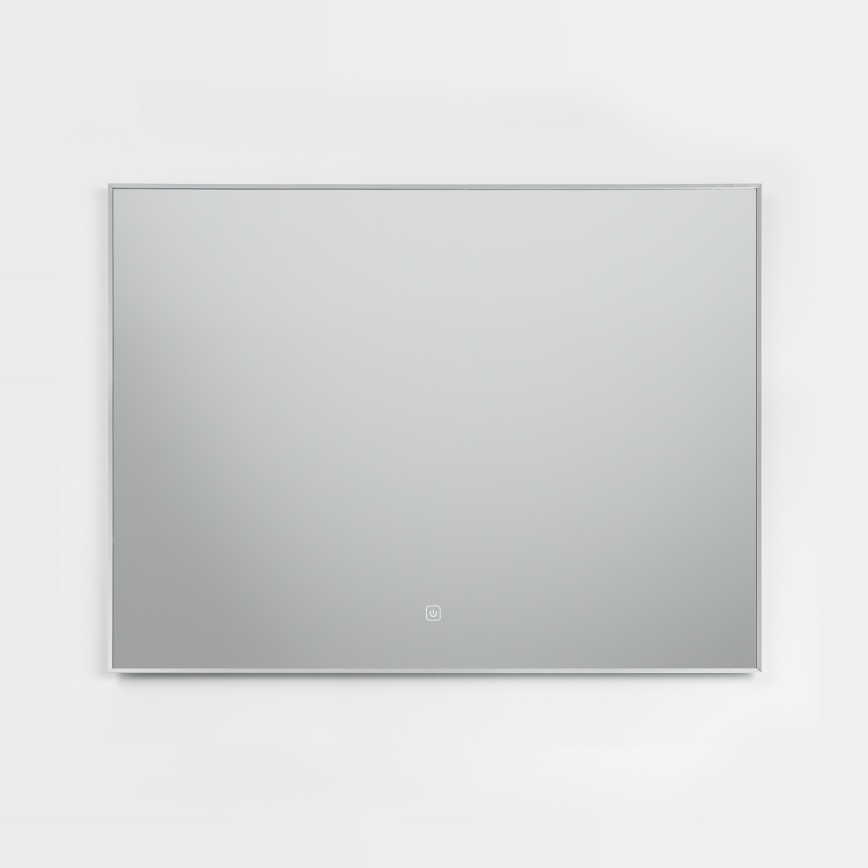 Brilagi - Espelho LED para casa de banho DESIO LED/28W/230V 60x80 cm prateado IP44 IRC 90 regulável + CCT
