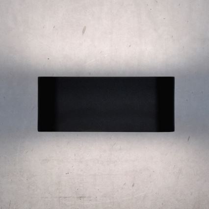 Brilagi - Luminária de parede LED exterior BARI LED/7W/230V 3000/4000/6000K preta IP54