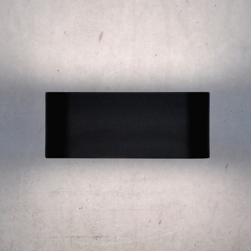 Brilagi - Luminária de parede LED exterior BARI LED/7W/230V 3000/4000/6000K preta IP54