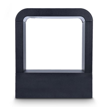 Brilagi - Luminária de parede LED exterior BARI LED/7W/230V 3000/4000/6000K preta IP54