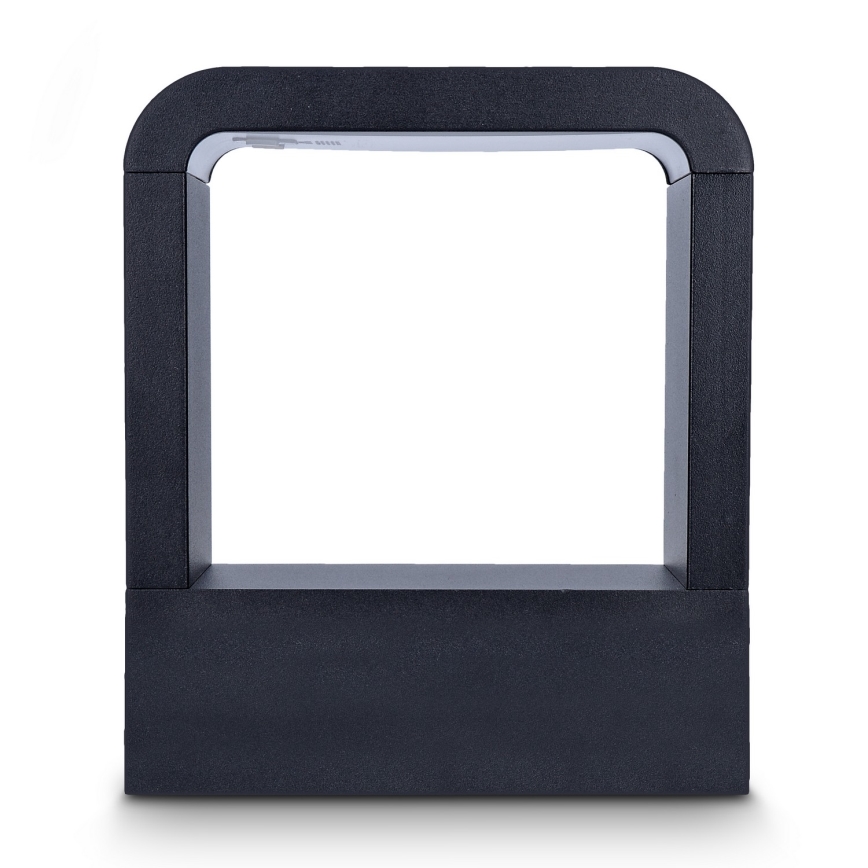 Brilagi - Luminária de parede LED exterior BARI LED/7W/230V 3000/4000/6000K preta IP54