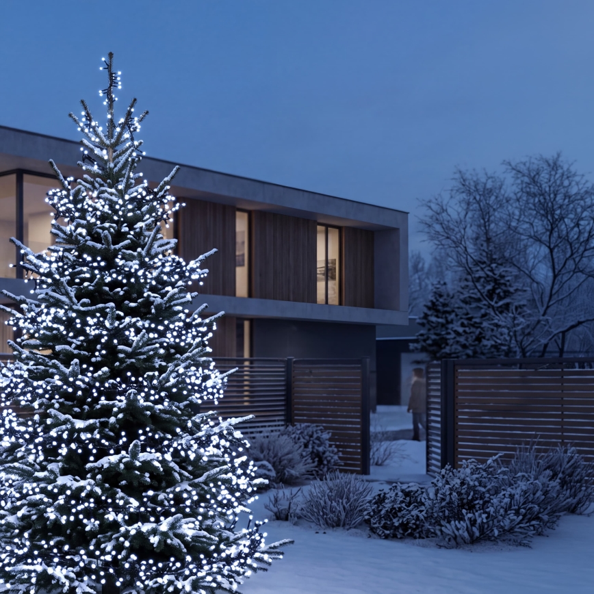 BRILAGI - LED Guirlanda de Natal para exterior 800xLED 21m IP44 branco frio