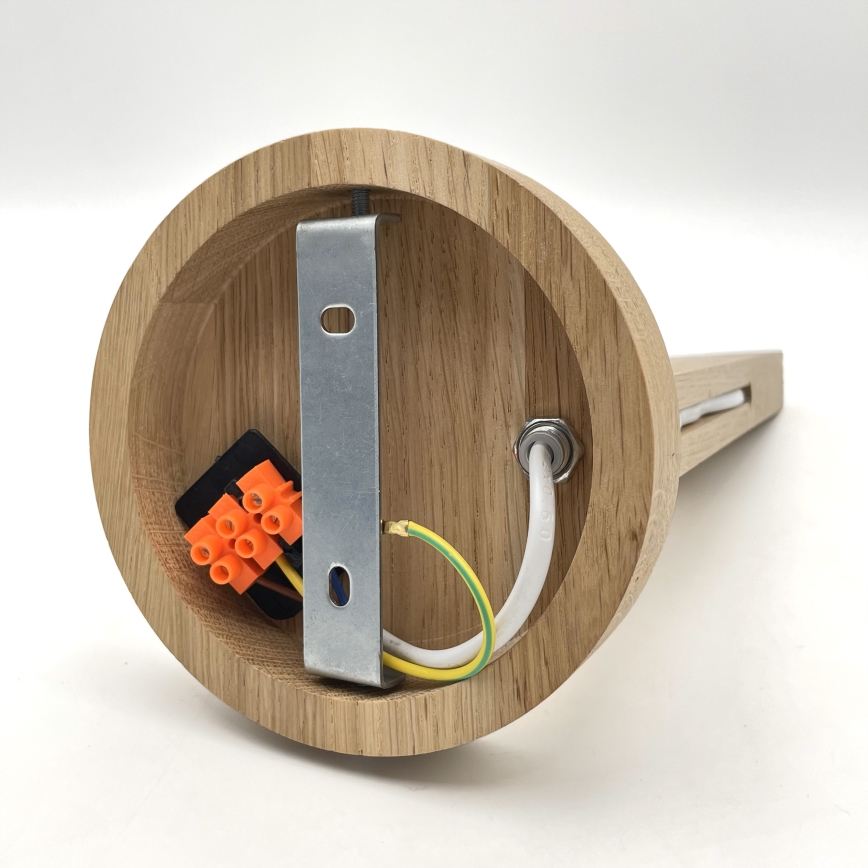 Brilagi - LED  Iluminação de parede ANTHONY 1xE14/40W/230V carvalho/preto