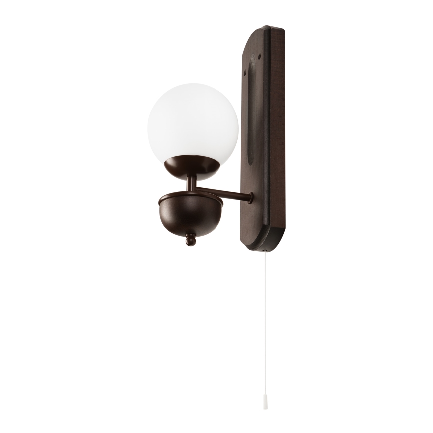 Brilagi - LED Iluminação de parede COTTAGE 1xG9/40W/230V faia/branco