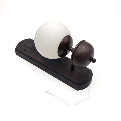 Brilagi - LED Iluminação de parede COTTAGE 1xG9/40W/230V faia/branco