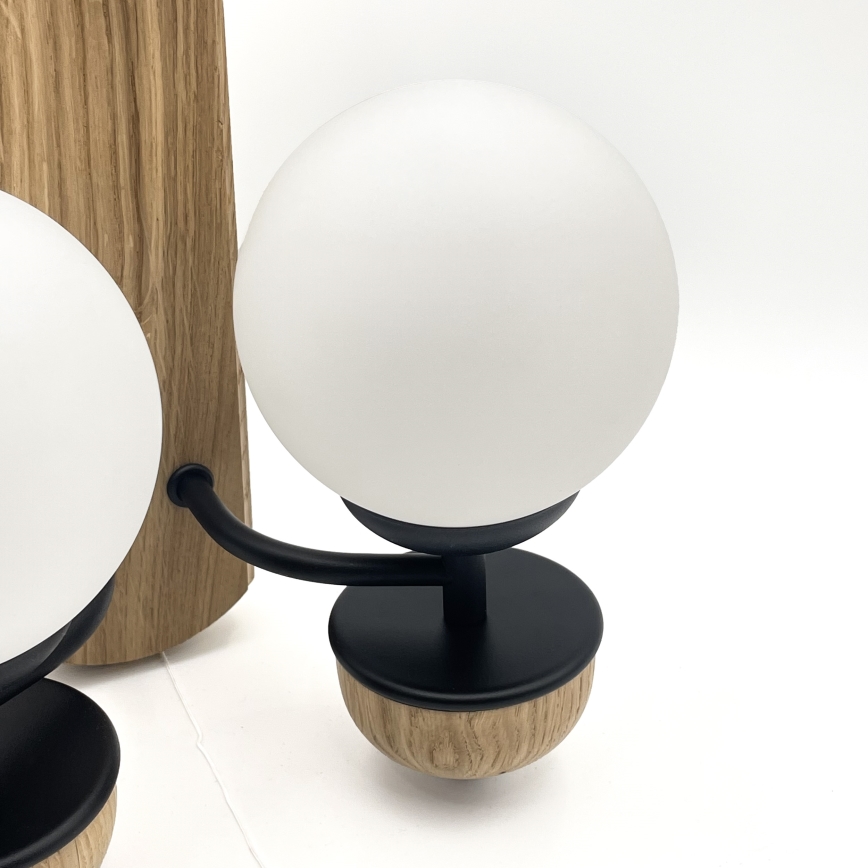 Brilagi - LED Iluminação de parede COTTAGE 2xG9/40W/230V carvalho/branco