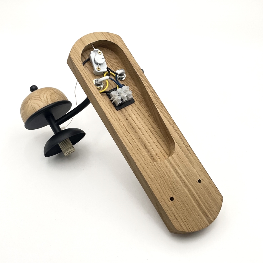 Brilagi - LED Iluminação de parede COTTAGE 2xG9/40W/230V carvalho/branco