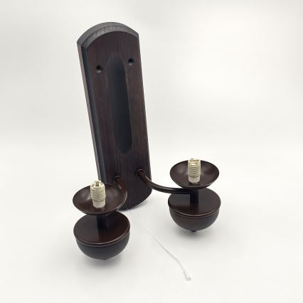 Brilagi - LED Iluminação de parede COTTAGE 2xG9/40W/230V faia/branco