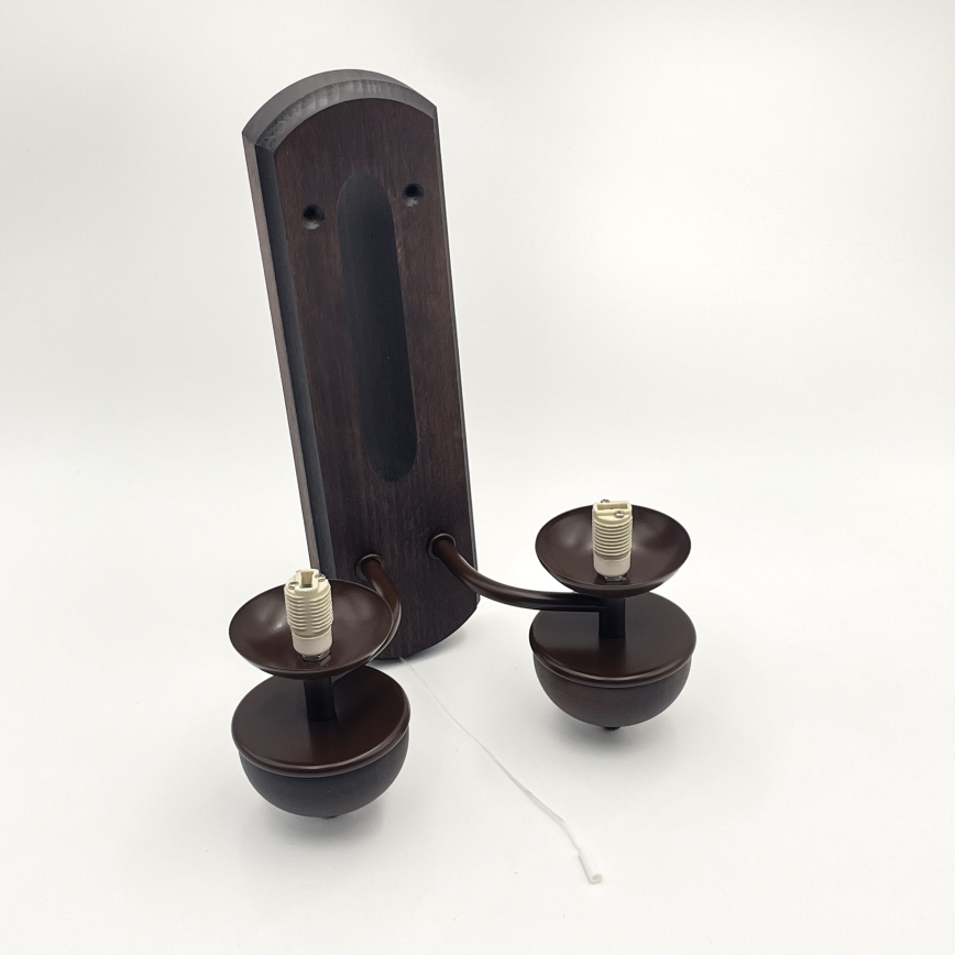 Brilagi - LED Iluminação de parede COTTAGE 2xG9/40W/230V faia/branco