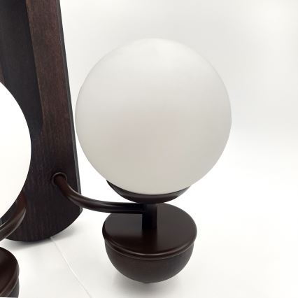 Brilagi - LED Iluminação de parede COTTAGE 2xG9/40W/230V faia/branco