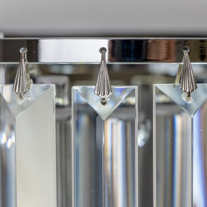 Brilagi - LED Iluminação de parede de cristal MOZART 2xE14/40W/230V cromado brilhante