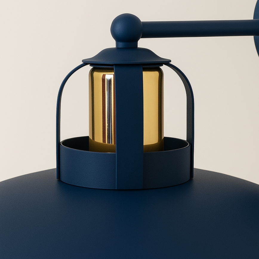 Brilagi - LED Iluminação de parede FLAMENGO 1xE27/60W/230V azul