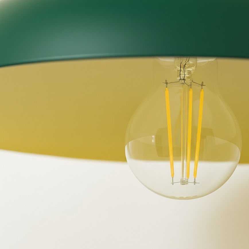 Brilagi - LED Iluminação de parede FLAMENGO 1xE27/60W/230V verde