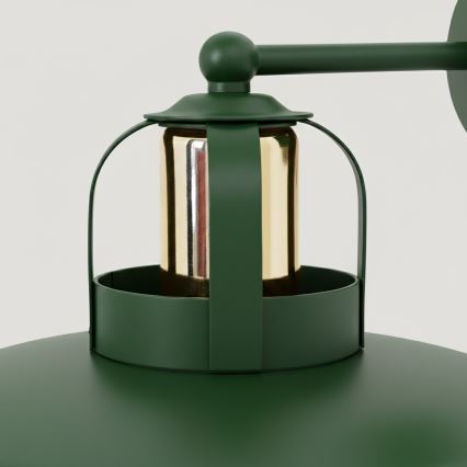 Brilagi - LED Iluminação de parede FLAMENGO 1xE27/60W/230V verde