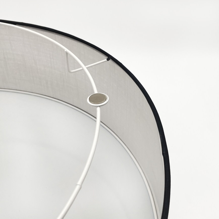 Brilagi - LED Iluminação de teto BELLADONNA 3xE27/15W/230V diâmetro 50 cm branco/carvalho