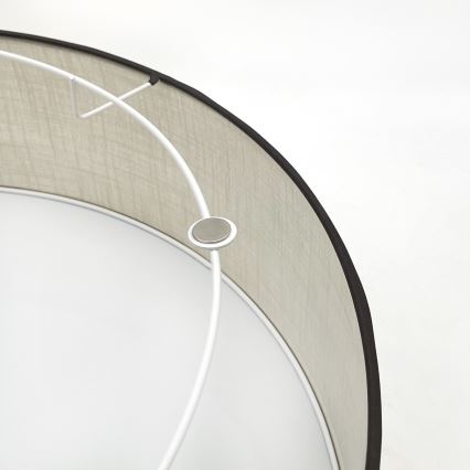 Brilagi - LED Iluminação de teto BELLADONNA 3xE27/15W/230V diâmetro 50 cm creme/carvalho