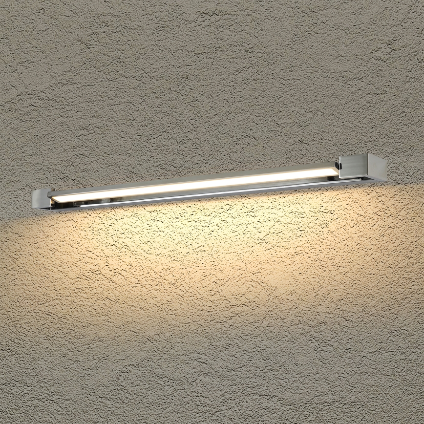 Brilagi - Iluminação LED para espelho de casa de banho AQUA LINE LED/24W/230V 90 cm IP44 cromado brilhante CRI 90