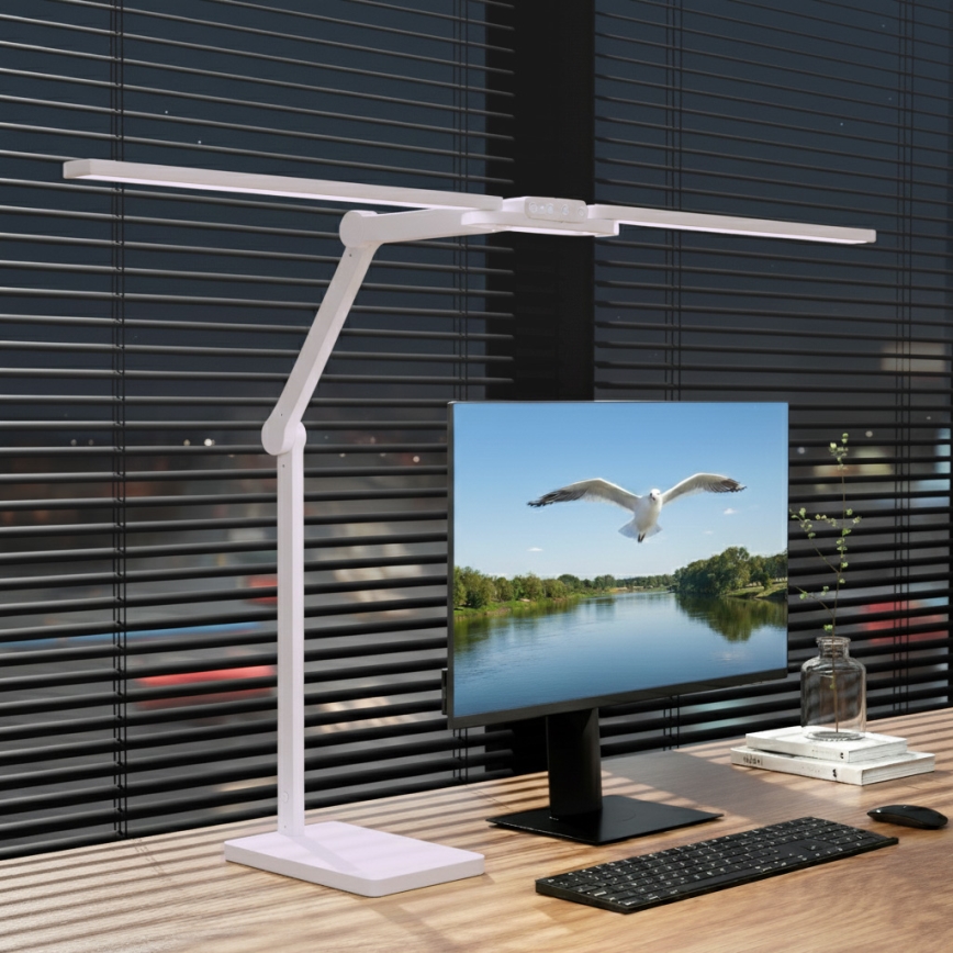 Brilagi - Lâmpada de mesa LED tátil dimerizável VARIO LED/24W/230V 3000-6500K CRI 92 branca