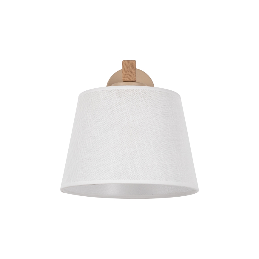 BRILAGI - LED Lâmpada de parede LATTE SABIA 1xE27/15W/230V pinho/branco