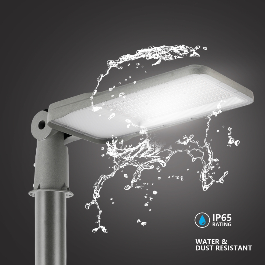 Brilagi - Luminária de rua LED para exterior com articulação URBANLIGHT LED/200W/230V cinzenta IP65