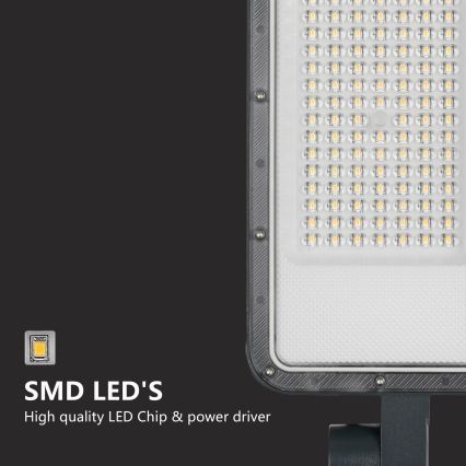 Brilagi - Candeeiro de rua LED para exterior com poste de 3 m e braço articulado URBANLIGHT LED/50W/230V antracite IP65