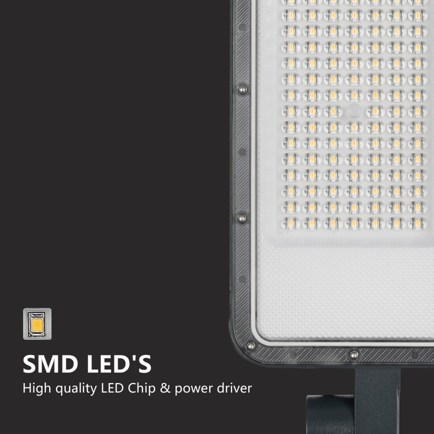 Brilagi - Candeeiro de rua LED para exterior com poste de 3 m e braço articulado URBANLIGHT LED/50W/230V antracite IP65