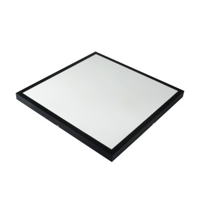 Brilagi - Candeeiro de teto LED dimerizável para casa de banho FRAME SMART LED/50W/230V 60x60 cm 3000-6000K IP44 preto + comando remoto