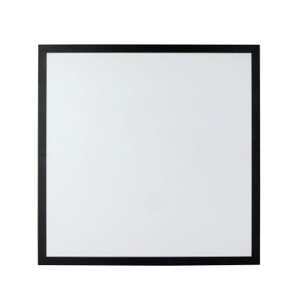 Brilagi - Candeeiro de teto LED dimerizável para casa de banho FRAME SMART LED/50W/230V 60x60 cm 3000-6000K IP44 preto + comando remoto
