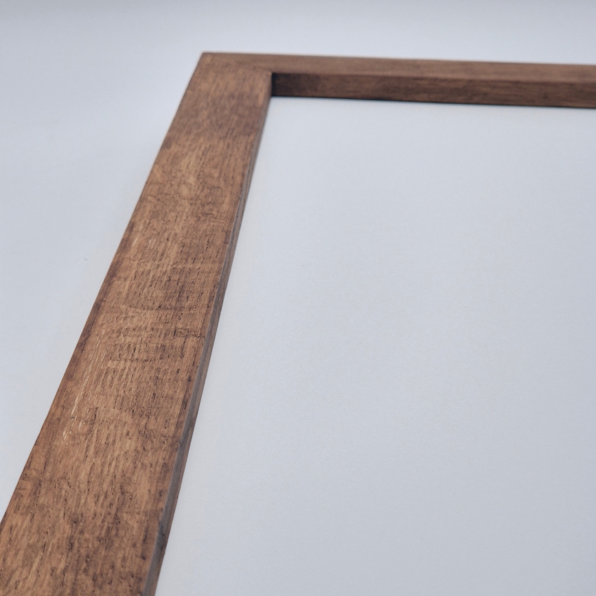 Brilagi - Candeeiro de tecto LED para casa de banho WOODY FRAME LED/50W/230V 120x30 cm IP44 carvalho/cerejeira