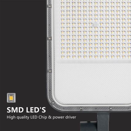 Brilagi - Luminária de rua LED para exterior com poste e braço articulado de 5 m URBANLIGHT LED/200W/230V antracite IP65