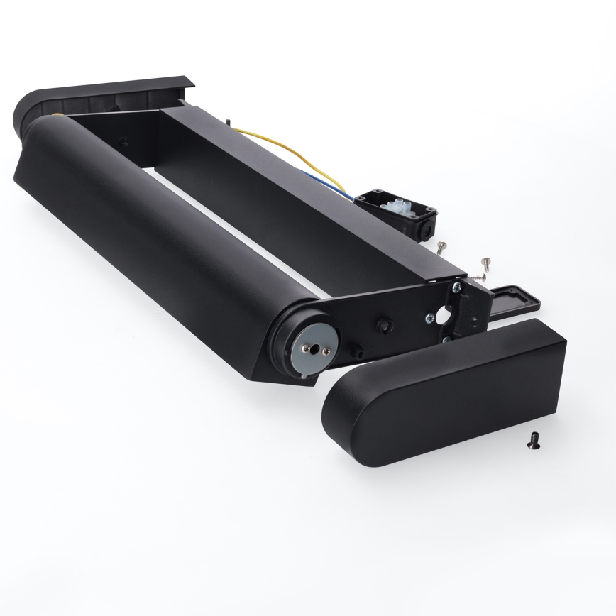 BRILAGI - Aplique de parede LED exterior para fachada SALERNO LED/12W/230V 35,5 cm preto IP65