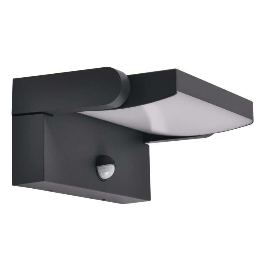 Brilagi - Luminária de parede LED exterior com sensor ANKLE LED/18W/230V 4000K IP65 antracite