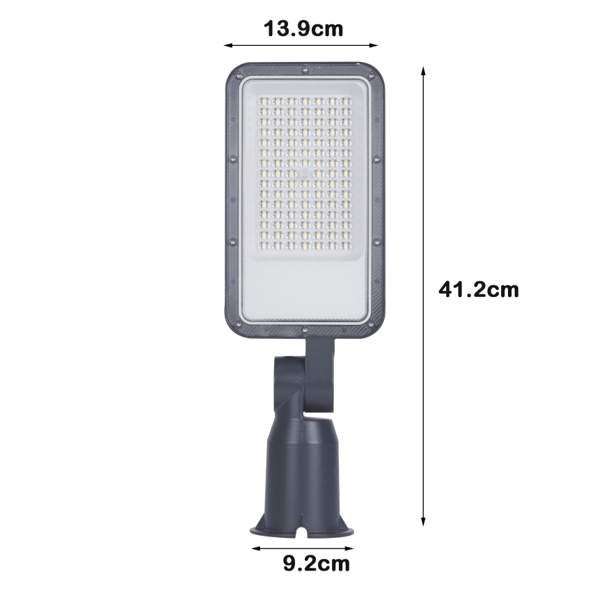 Brilagi - Luminária de rua LED articulada para exterior URBANLIGHT LED/50W/230V antracite IP65