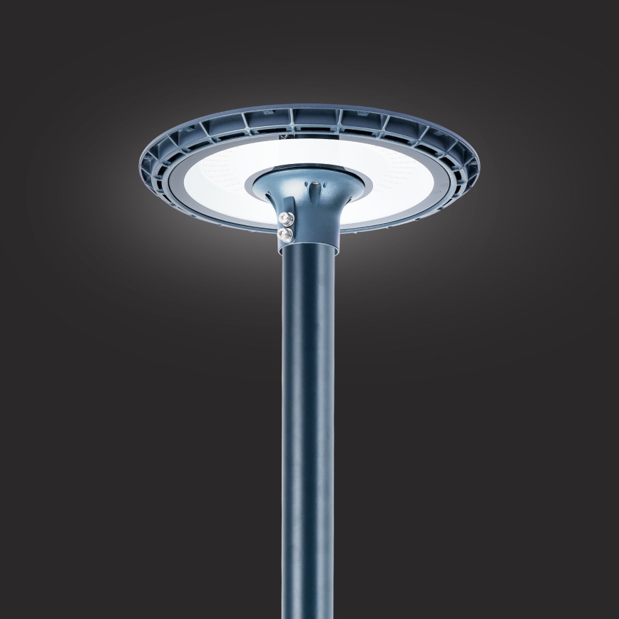 Brilagi - Luminária de rua LED para exterior com poste de 4 m URBANSPARK LED/120W/230V antracite IP65