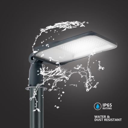 Brilagi - Luminária de rua LED para exterior com articulação URBANLIGHT LED/100W/230V antracite IP65