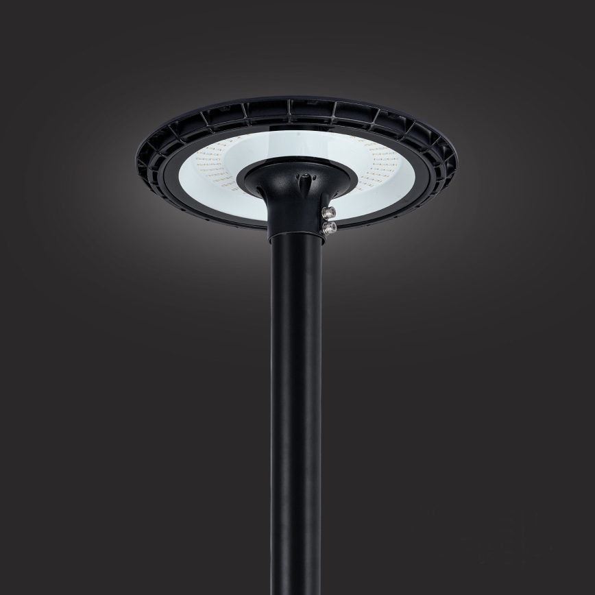 Brilagi - Luminária de rua LED para exterior com poste de 5 m URBANSPARK LED/120W/230V preta IP65