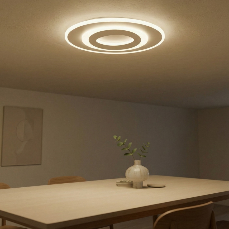 BRILAGI - LED Candeeiro de tecto dimerizável MODERN LED/45W/230V 3000-6000K 20x40 cm + controlo remoto
