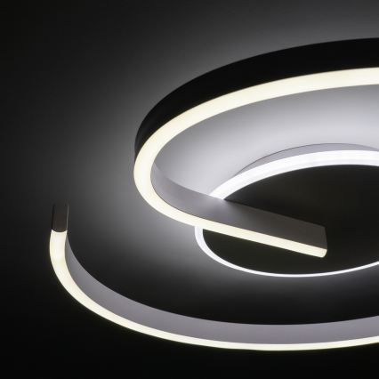 Brilagi - Luminária de teto LED dimerizável SPIRAL LED/56W/230V Ø 50 cm 3000/4000/6000K + controlo remoto