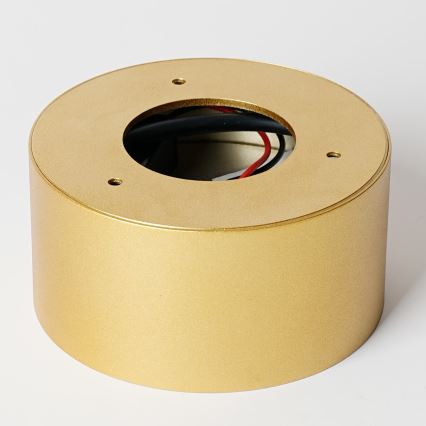 BRILAGI - Luminária de teto LED para exterior FORIS LED/14W/230V Ø 12 cm dourada IP44