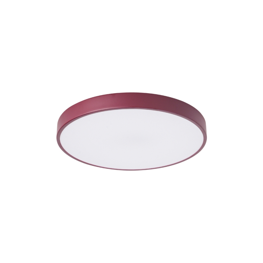 Brilagi - Candeeiro de teto LED POOL LED/48W/230V 3000/4000/6000K Ø 40 cm bordô