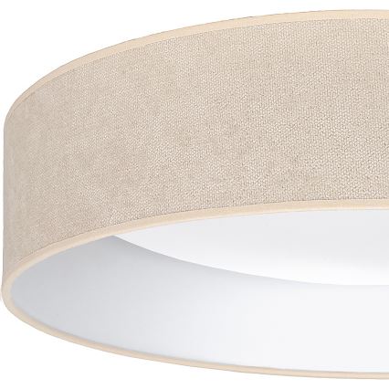 Brilagi - Luminária de teto LED dimerizável VELVET SMARTIX STARS LED/36W/230V 3000-6000K Ø 55 cm creme Wi-Fi Tuya Beacon + controlo remoto