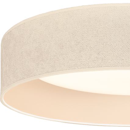 Brilagi - Candeeiro de teto LED VELVET SIMPLE LED/36W/230V 3000K Ø 55 cm creme