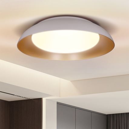 Brilagi - Candeeiro de tecto LED dimerizável ALVA LED/48W/230V 3000-6500K diâmetro 51 cm branco + controlo remoto