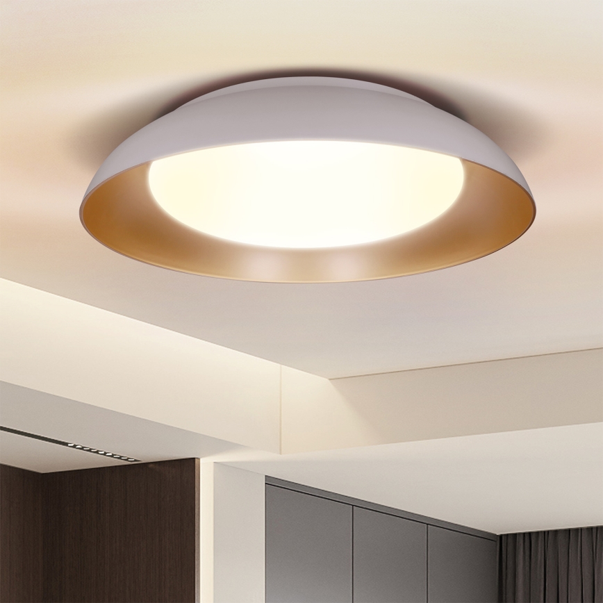 Brilagi - Candeeiro de tecto LED dimerizável ALVA LED/48W/230V 3000-6500K diâmetro 51 cm branco + controlo remoto