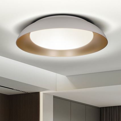Brilagi - Candeeiro de tecto LED dimerizável ALVA LED/48W/230V 3000-6500K diâmetro 51 cm branco + controlo remoto